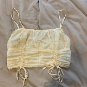 Urban Outfitters cinched cami crop